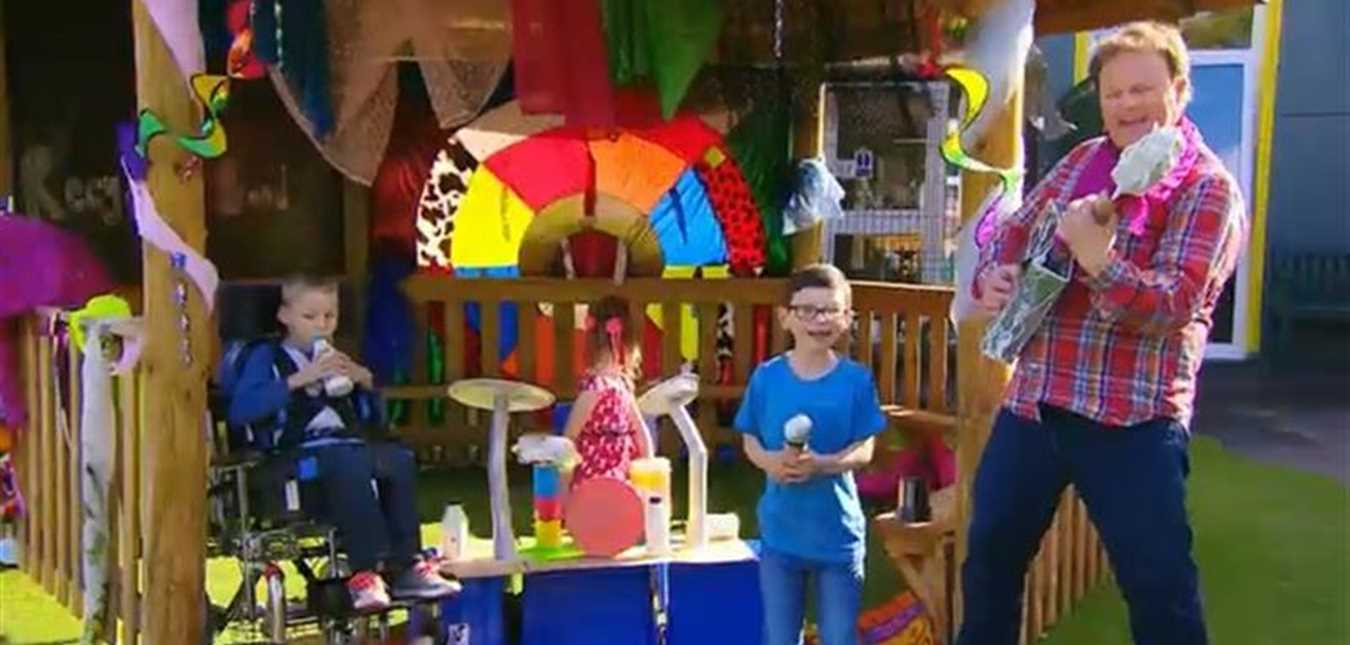 Our Playground Stars in Cbeebies Something Special